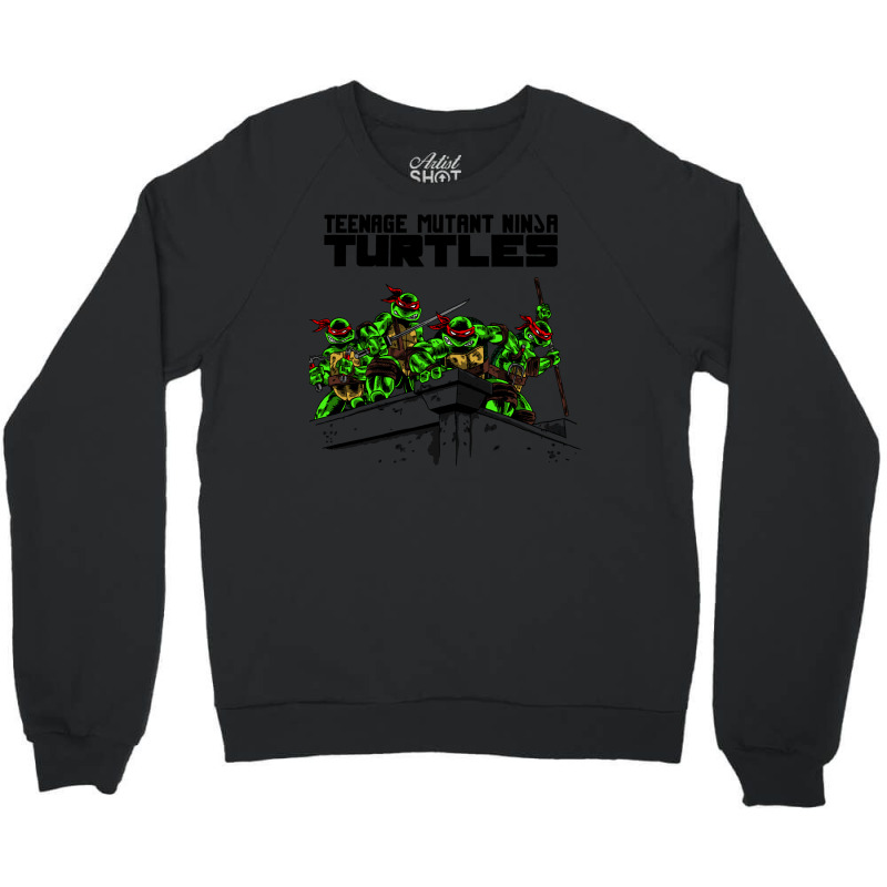 Old School Ninja Colour Crewneck Sweatshirt | Artistshot