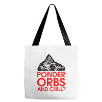 Orb Pondered Meme Tote Bags | Artistshot