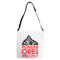 Orb Pondered Meme Adjustable Strap Totes | Artistshot