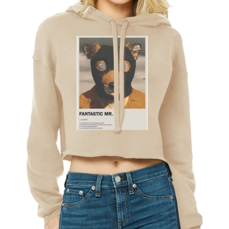 Fantastic Mr. Fox Cropped Hoodie by deshaorgod | Artistshot