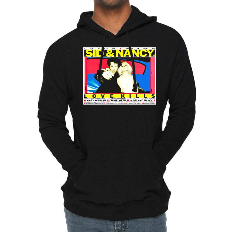 Sid And Nancy Love Kills Lightweight Hoodie by jelvezdanizan | Artistshot