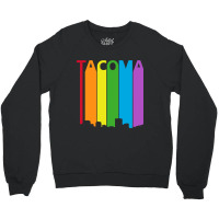 Limited Edition Tacoma Lgbt Pride Gift Crewneck Sweatshirt | Artistshot