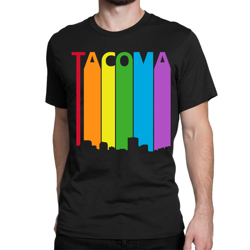 Limited Edition Tacoma Lgbt Pride Gift Classic T-shirt by poppyallen | Artistshot