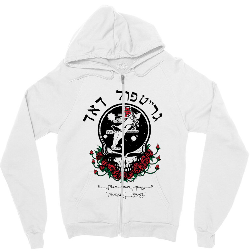 Trip Your Grateful Face Truckin Zipper Hoodie | Artistshot