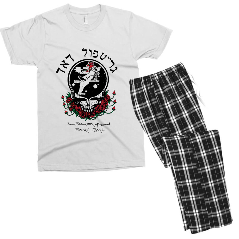 Trip Your Grateful Face Truckin Men's T-shirt Pajama Set | Artistshot