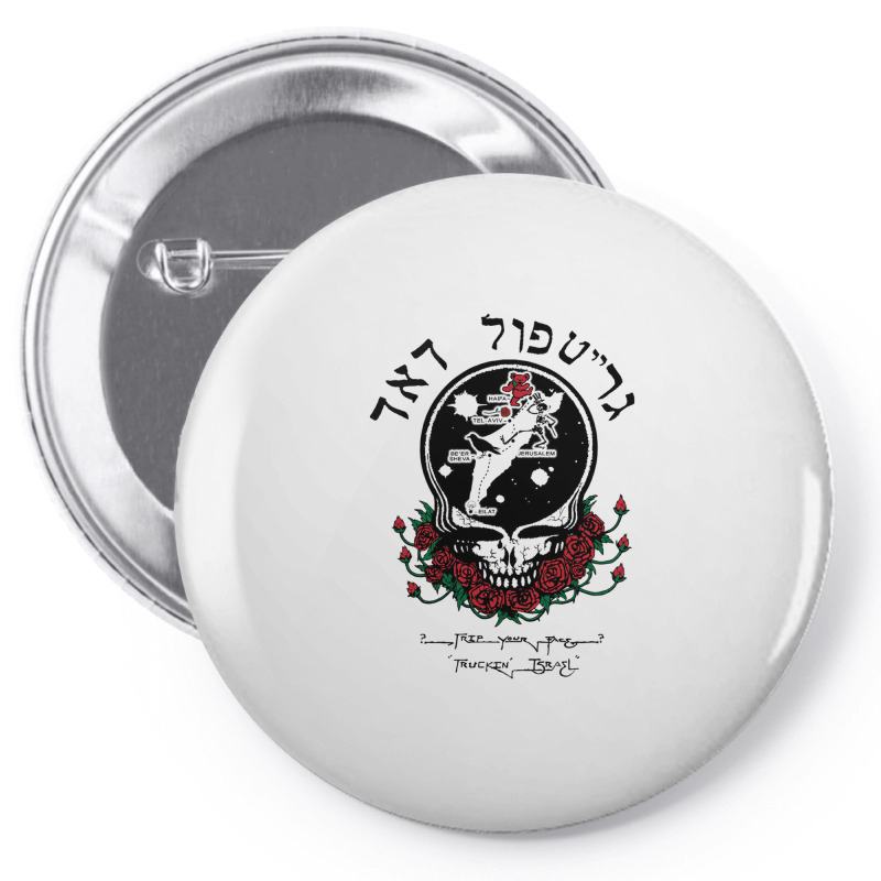 Trip Your Grateful Face Truckin Pin-back Button | Artistshot