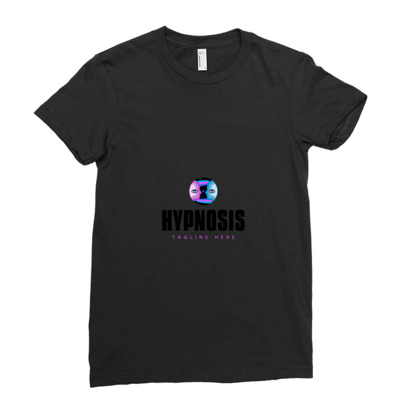 Hypnosis Tagline Here .png Ladies Fitted T-Shirt by JamesLong | Artistshot