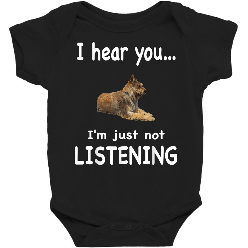 Berger Picard Dog   Berger Picard T Shirt Baby Bodysuit by lelalucin | Artistshot