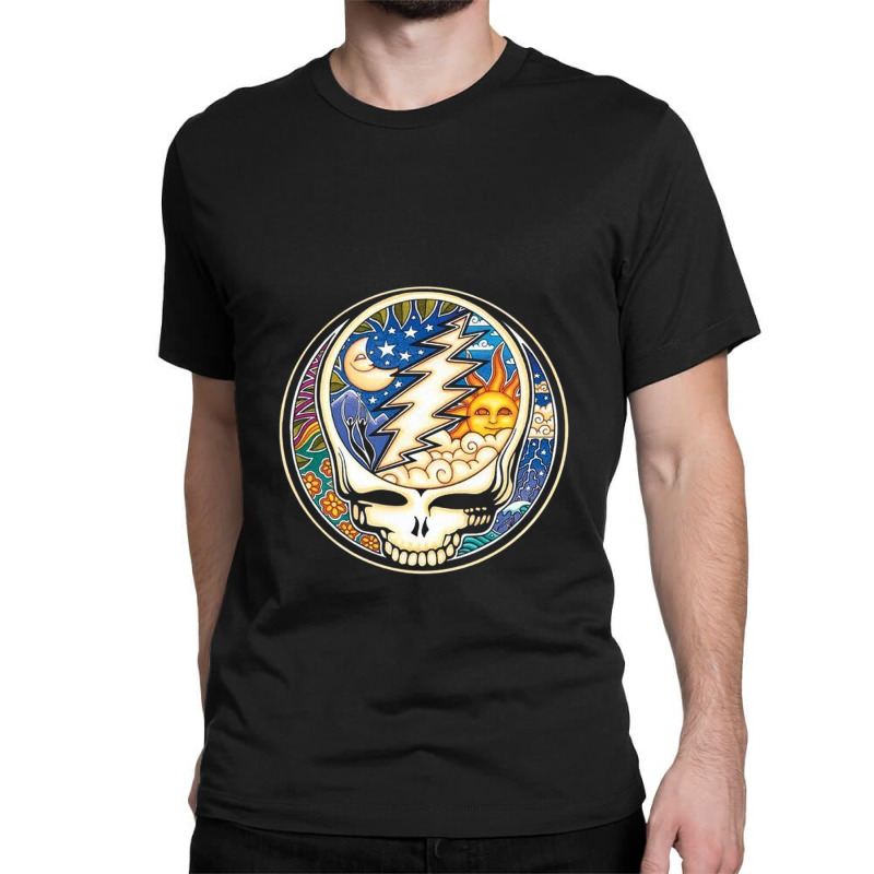 The Blitz Grateful On The Moon Light And Sun Classic T-shirt | Artistshot