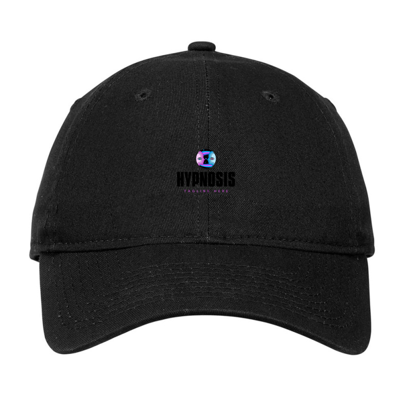 Hypnosis Tagline Here 1.png Adjustable Cap by JamesLong | Artistshot