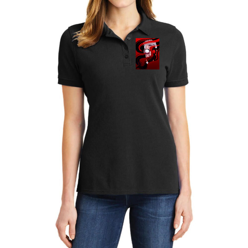 No Mercy Ladies Polo Shirt by LYDIABERRY | Artistshot