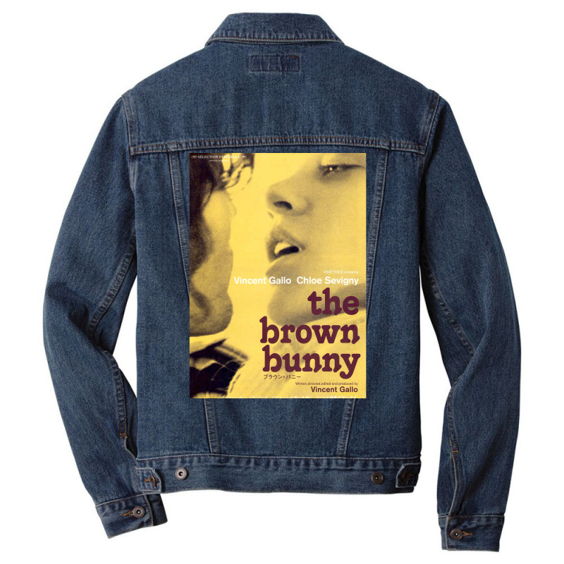 The Brown Bunny Japanese Poster Men Denim Jacket by dapoteequeen0 | Artistshot