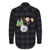 Bean Merry Christmas Flannel Shirt | Artistshot