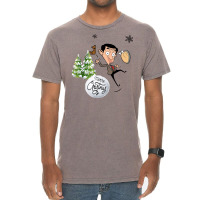 Bean Merry Christmas Vintage T-shirt | Artistshot