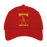 Powerline Stand Out World Tour '95 Adjustable Cap | Artistshot