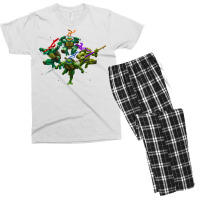 Luck With Turtles Men's T-shirt Pajama Set | Artistshot