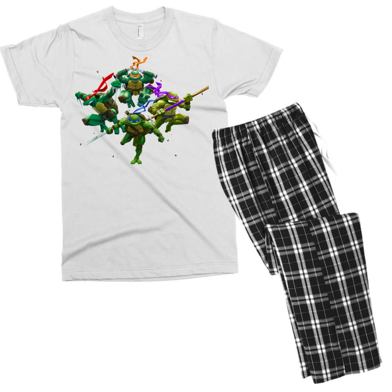 Luck With Turtles Men's T-shirt Pajama Set by iuratosowazig | Artistshot