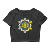 Pike Mandala Long Crop Top | Artistshot