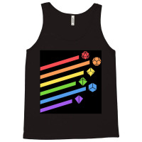 Rainbow Dice Set Tabletop Rpg Gaming Tank Top | Artistshot