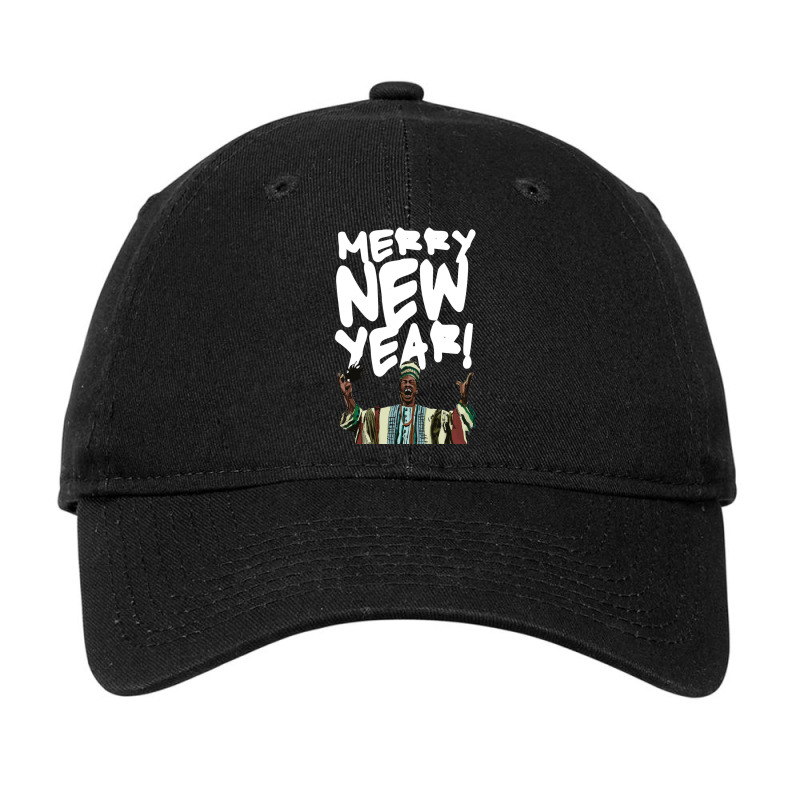 Merry New Year! (beef Jerky Time) Adjustable Cap | Artistshot