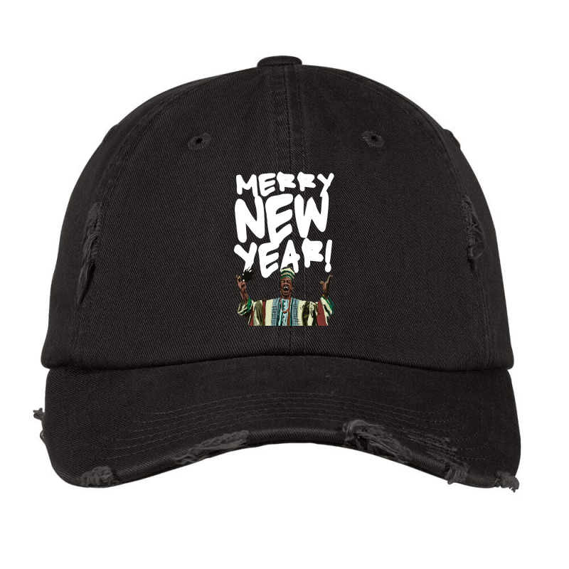 Merry New Year! (beef Jerky Time) Vintage Cap | Artistshot