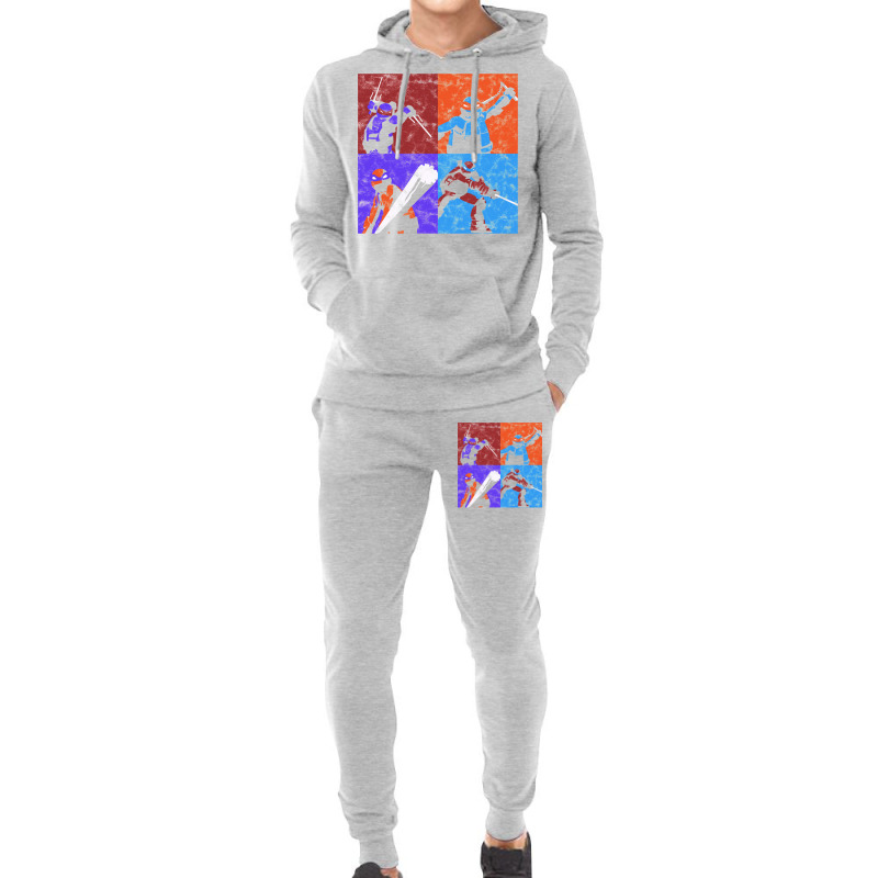 Turtle Colours Hoodie & Jogger Set | Artistshot