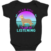 Berger Picard T  Shirt I Hear You I'm Just Not Listening Berger Picard Baby Bodysuit | Artistshot