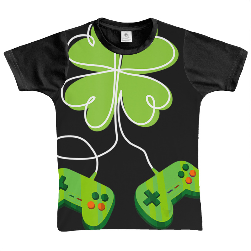 Trending Video Gamer St. Patricks Day Gaming St Patty's Day For Boys Graphic Youth T-shirt by Kristina Ritchey | Artistshot