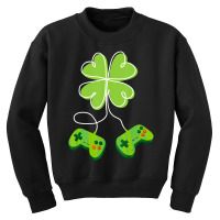 Trending Video Gamer St. Patricks Day Gaming St Patty's Day For Boys Youth Sweatshirt | Artistshot