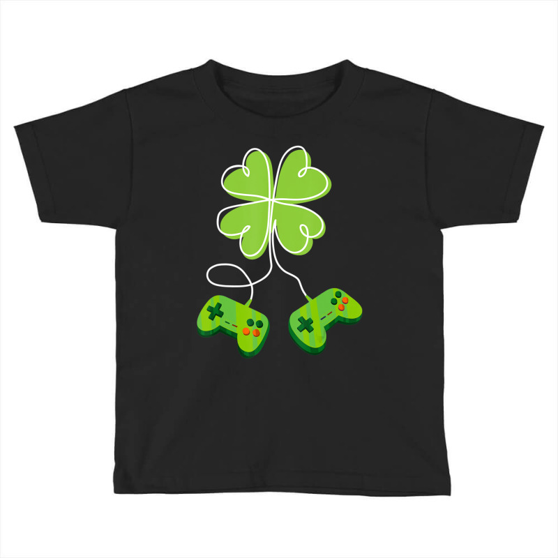 Trending Video Gamer St. Patricks Day Gaming St Patty's Day For Boys Toddler T-shirt by Kristina Ritchey | Artistshot