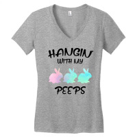 Hangin With My Peeps For Light Women's V-neck T-shirt | Artistshot