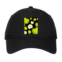 Fruits Cartoon Adorable Palatable Fresh Green Apple Adjustable Cap | Artistshot