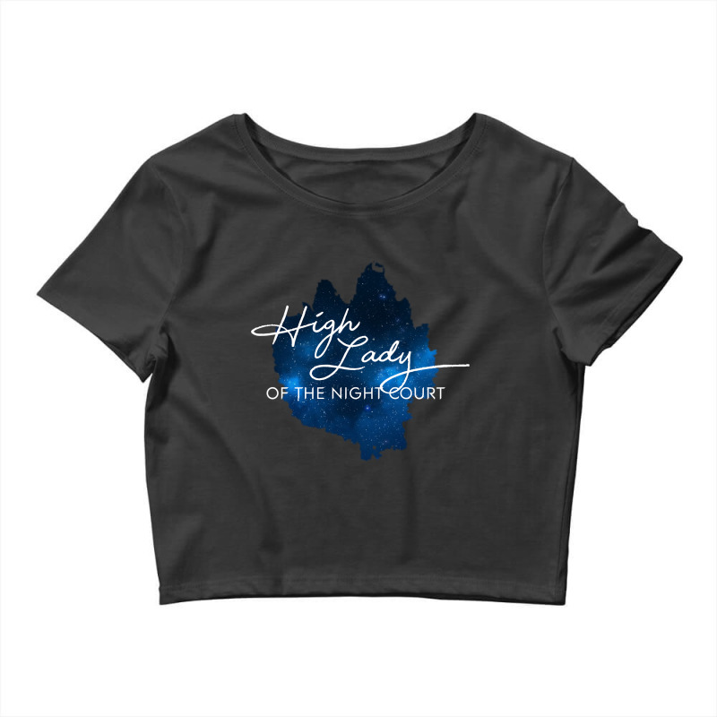 Trending High Lady Of The Night Court Crop Top by Estrada Link | Artistshot