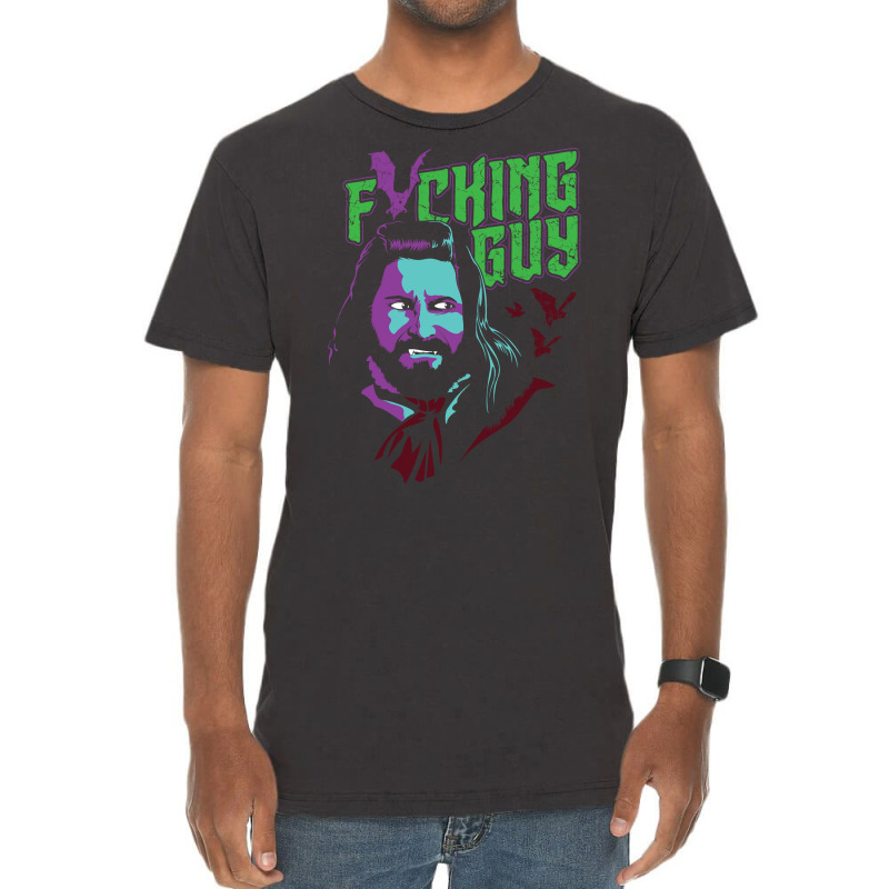 Trending Fricking Guy Vintage T-Shirt by Berrios Crisp | Artistshot