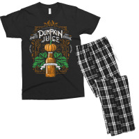 The Juice Of The Pumpkin Men's T-shirt Pajama Set | Artistshot