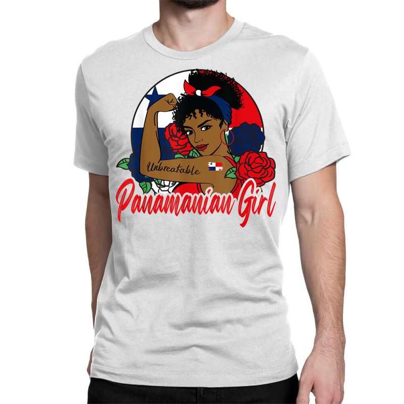 Panamanian Girl Panama Mujer Panamameña Flag T Shirt Classic T-shirt by javauxswar | Artistshot