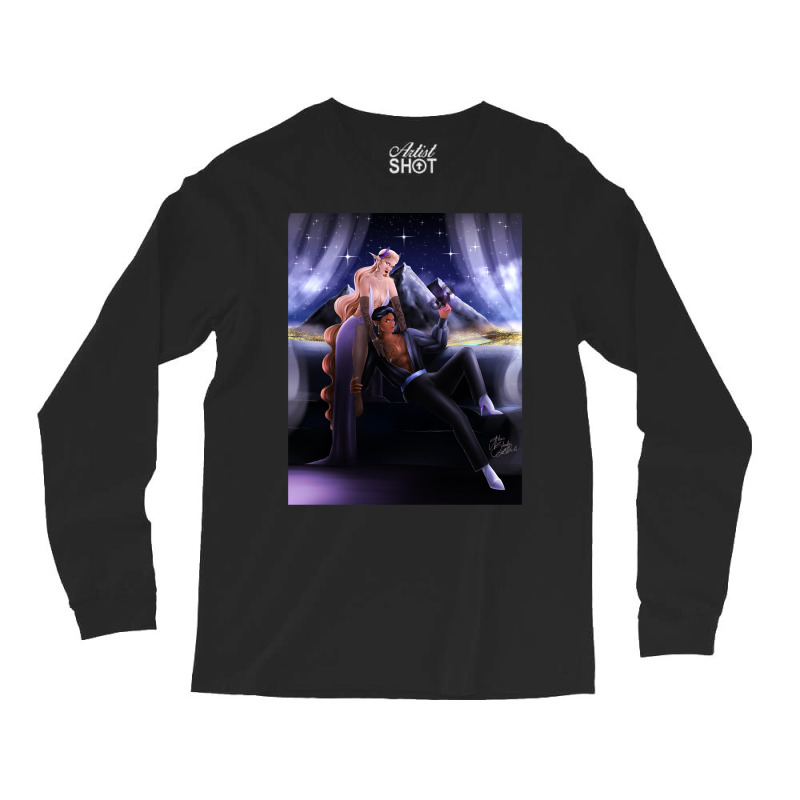 Hot Trend Lord And Lady Night Long Sleeve Shirts by Estrada Link | Artistshot