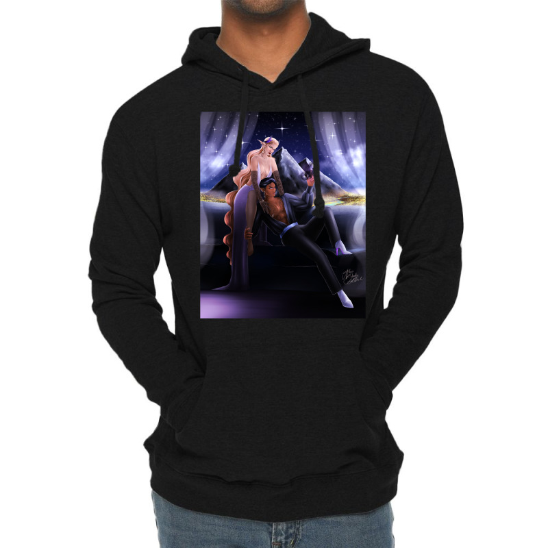 Hot Trend Lord And Lady Night Lightweight Hoodie by Estrada Link | Artistshot