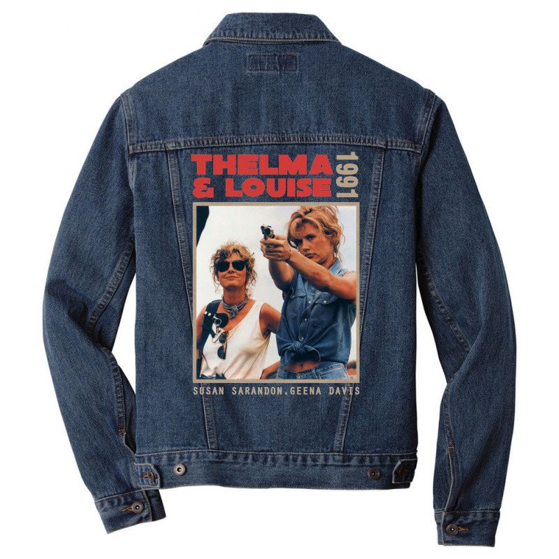 Thelma And Louise   1991 Shirt Men Denim Jacket | Artistshot