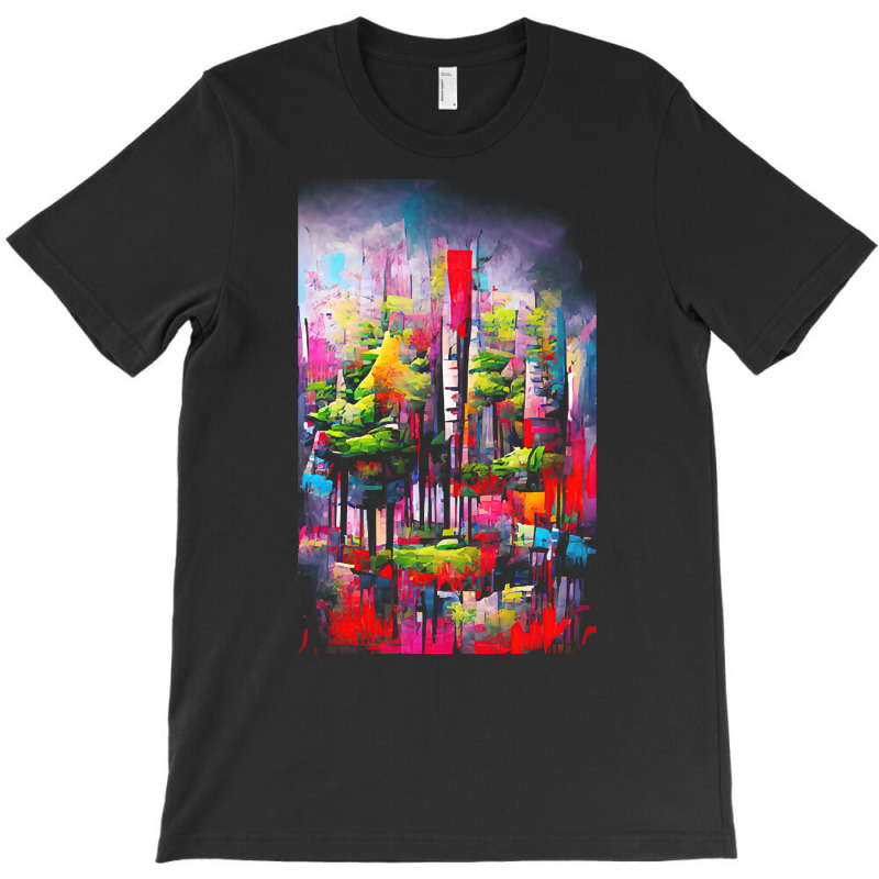 Forest T  Shirtcolorful Forest T  Shirt T-Shirt by kelli93266 | Artistshot