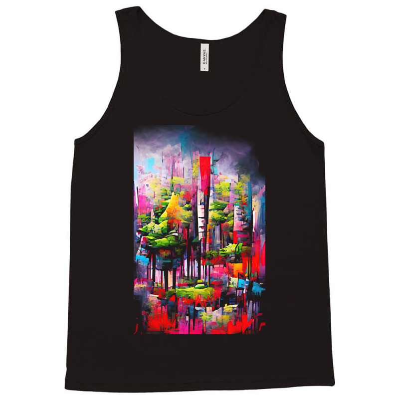 Forest T  Shirtcolorful Forest T  Shirt Tank Top by kelli93266 | Artistshot