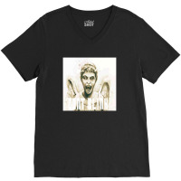 Don't Blink V-neck Tee | Artistshot