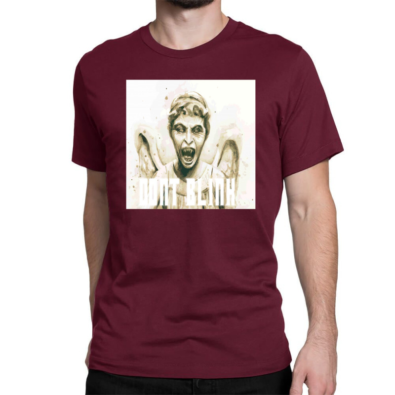 Don't Blink Classic T-shirt by putrimeheng | Artistshot