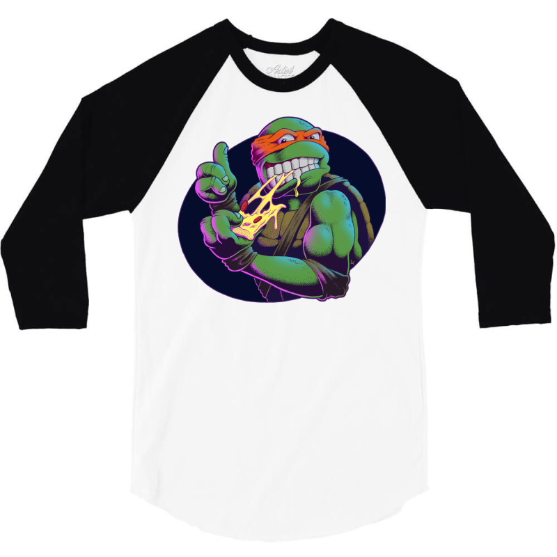 Michelangelo (colour) 3/4 Sleeve Shirt by iuratosowazig | Artistshot