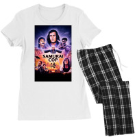 Samurai Cop Wallpaper Women's Pajamas Set | Artistshot