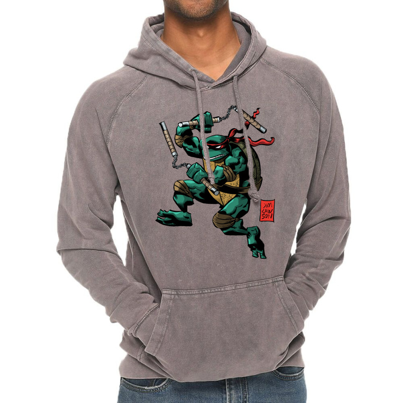 Michelangelo Is A Party Dude! Vintage Hoodie by iuratosowazig | Artistshot