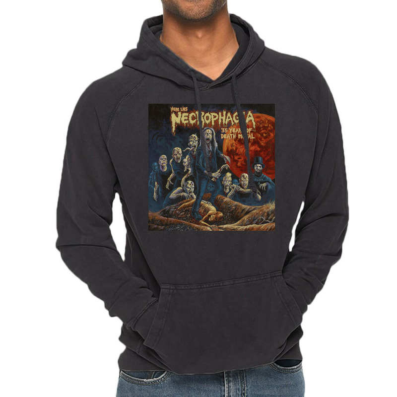 Necrophagia Vintage Hoodie | Artistshot