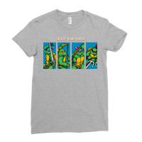 Teenage Mutant Arcade Roster Ladies Fitted T-shirt | Artistshot