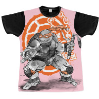 Michelangelo Sumi E Graphic T-shirt | Artistshot