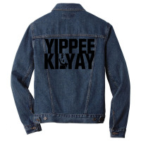 Yippee Ki Yay 4 Men Denim Jacket | Artistshot